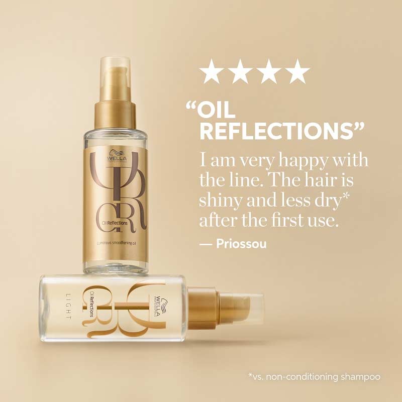 Oil Reflections Light Luminous Reflective Oil For Fine To Medium Hair by Wella Professionals